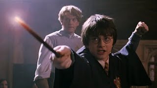 Duel Harry Potter Vs Drago Malefoy VF HD  Harry Potter et la chambre des secrets [upl. by Joella66]