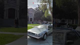 BTTF DeLorean  Universal Studios Hollywood shorts [upl. by Stephanus]