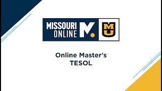 TESOL Online master’s degree [upl. by Pain]