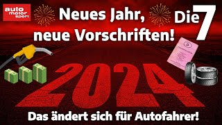 Neues für Autofahrer 2024  auto motor und sport [upl. by Ardnuhsor]