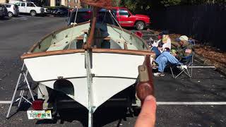 1979 Drascombe Dabber VICTORY 21 Jan 18 Trailer Sailing [upl. by Aititil916]