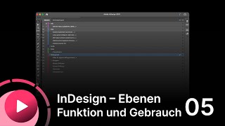 Abizeitung  Abibuch InDesign Tutorial quotEbenenquot  Teil 05 [upl. by Sullivan153]