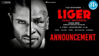 Liger Movie Mike Tyson Announcement  Vijay Devarakonda  Ananya Panday  iDream Filmnagar [upl. by Nujra]