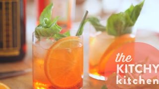 How to Make an Aperol Spritz  10 Second Living with Whitney A [upl. by Nosyd]