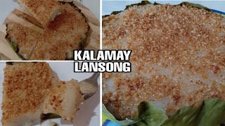 KALAMAY LANSONG RECIPE  HOW TO MAKE KALAMAY LANSONG Yummy And Sweets [upl. by Othilie720]