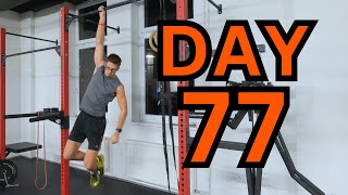 Bring Sally Up  Pull Up ChallengeDAY 77 [upl. by Arikahc]