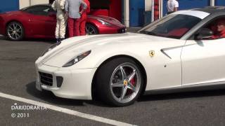 Ferrari 599 GTB HGTE  w Tubi Exhaust Starting Up [upl. by Dubenko]