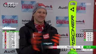 Manuel Feller🇦🇹 ist Adelboden Slalom Sieger 2024 [upl. by Eirased]