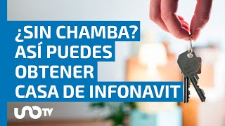 ¿Sin empleo Así puedes obtener tu casa con un crédito de vivienda del Infonavit [upl. by Otreblig]