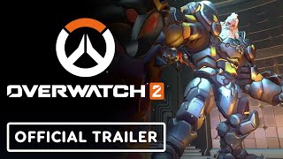 Overwatch 2  Official Mythic Bound Demon Reinhardt Weapon Skin Trailer [upl. by Oster]