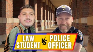 Real Lawyers React Law Student Outsmarts Cop [upl. by Berck]