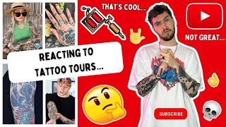 Reacting To Tattoo Tours On YouTube 5 [upl. by Ferd636]