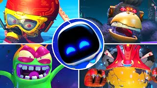 Astro Bot  All World Bosses [upl. by Neirad945]