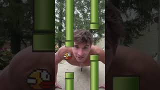 Longest Flappy Bird pushup record [upl. by Bascio]