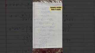 Complex numbers class 11 maths questions 6maths [upl. by Nivlam19]