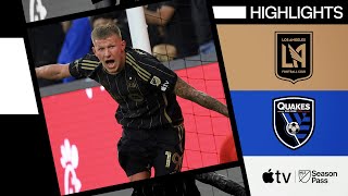 Los Angeles Football Club vs San Jose Earthquakes  LAFC 6Goal Barrage  Full Match Highlights [upl. by Brown]