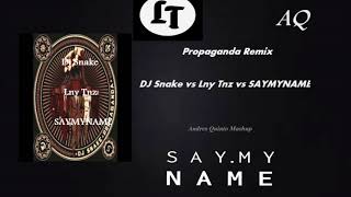 Propaganda Remix  Dj Snake vs Lny Tnz vs SAYMYNAME [upl. by Beshore]