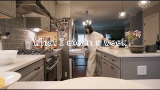 WHAT I ATE FOR A WEEK ｜一周吃什么｜中国胃的健康美味快手餐｜Phiphiwearswhat [upl. by Torrence]