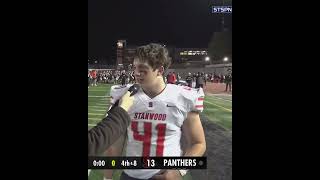 Silas Turpin Stanwood Spartans football highschoolfootball [upl. by Bunch]