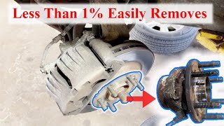 How To Replace Wheel Bearing For 2005  2010 GMC Envoy  Front Wheel Bearing Replacement [upl. by Eneles]