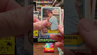 1981 fleer baseball pack looking for Nolan Ryan shorts 2manycardz [upl. by Marcie]