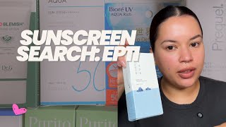 Sunscreen Search Ep 11 Round Lab 1025 Dokdo Sunscreen SPF50 [upl. by Ahtoelc]