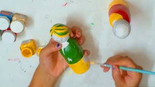 REUSE PLASTIC BOTTLES IDEASEASY BOTTLE CRAFT IDEASPLASTIC BOTTLE RECYCLING [upl. by Yvette]