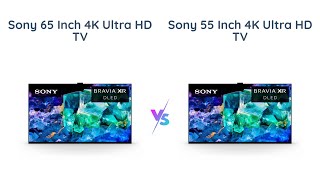 Sony 65 Inch vs 55 Inch 4K Ultra HD TV Comparison [upl. by Rorie884]