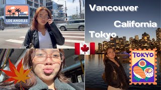 Quick April Getaway  Canada USA and Japan 🇨🇦 🇯🇵 🇺🇸 [upl. by Llehsam966]