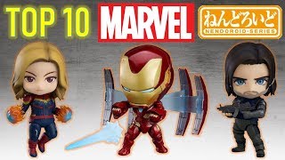 TOP 10 MARVEL NENDOROID [upl. by Refinnaj]