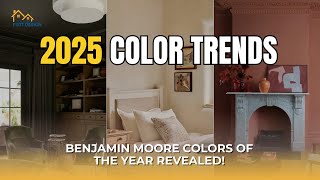 Benjamin Moores  2024 COLORS OF THE YEAR REVEALED [upl. by Colene115]