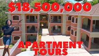 GATED APARTMENT COMPLEX TOUR  ALL 2 BEDROOMS STARTING PRICE 185 MILLION Mandeville Jamaica [upl. by Derron]