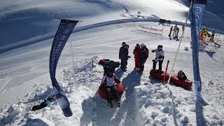 Snowtubing du SOLERT  Base 2500  VAL CENIS  Haute Maurienne Vanoise [upl. by Aennil]