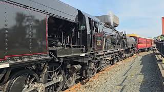 Some video of steam train trip hauled by BeyerGarratt 6029 locomotive [upl. by Ralyat691]