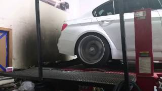 F80 BMW M3  Stock dyno run 1 [upl. by Georgia]