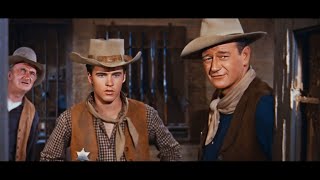 Rio Bravo 1959 Full Movie Review amp Facts  John Wayne Angie Dickinson Ricky Nelson Dean Martin [upl. by Akins]