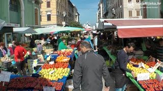 MojaRijekahr  Ritam riječke tržnice [upl. by Nyliac799]