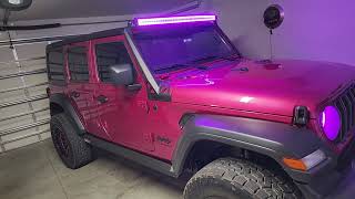 Transforming My Wifes 2024 Tuscadero Pink Jeep Wrangler [upl. by Truitt]