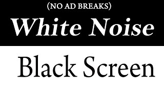 No Ads 24 Hours of Soft White Noise Black Screen  White Noise Sleep Sounds [upl. by Ahsemik605]