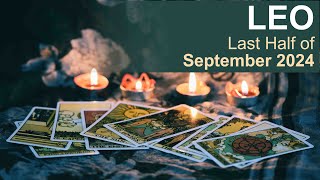 LEO LAST HALF OF SEPTEMBER 2024 quotABUNDANT WISHquot tarotreading leo september2024 [upl. by Shaylyn]