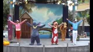 Lilo amp Stitch Catch the Wave Party 13  Disneyland Paris Show [upl. by Heyes748]