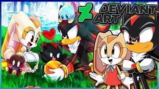 Shadow amp Cream VS DeviantArt  CHAO FRIENDS  FT Tails [upl. by Allveta]