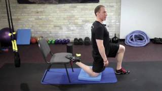 StreamFIT Minute Hip Flexor Stretch to Alleviate Back and Knee Pain with Mike Robertson [upl. by Roxy]