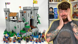 ZAMEK RYCERZY HERBU LEW 🦁 LEGO 10305 RECENZJA [upl. by Perreault]