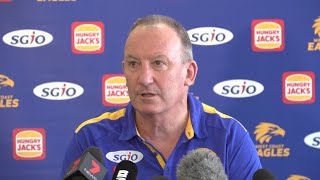 Nisbett on WAFL announcement [upl. by Aronoel]