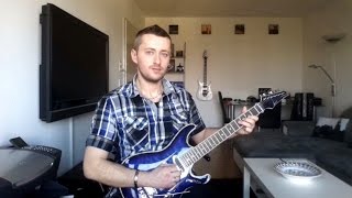 Carlos Santana Style  GUITAR SOLO  By Eko Ljatifi [upl. by Amocat274]