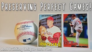 Collecting Perfect Games and Other Unique Card Runs  A Baseball Card Story [upl. by Analahs]