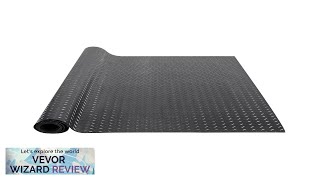 VEVOR DiamondPlate Rubber Flooring Roll 3 mm x 4 ft x 8 Review [upl. by Leipzig]