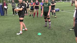 Rugby Netherlands Skills day 22 Aug 2021 Line out driving maul setup by Scotty Smith [upl. by Suivatnad266]