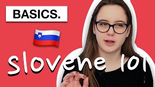 Learn Slovenian  Basics  Slovene 101 [upl. by Munniks]